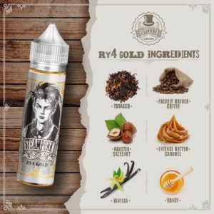 SteamPunk Flavor Shots RY4 Gold 20ml/60ml
