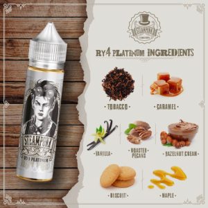 SteamPunk Flavor Shots RY4 Platinum 20ml/60ml